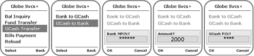 BPI-Globe SMS GCash to bank 1